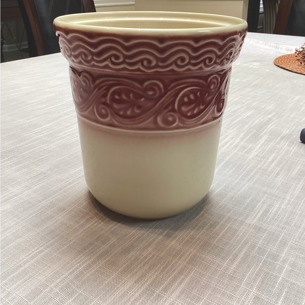 Longaberger Woven Tradition 7” Crock